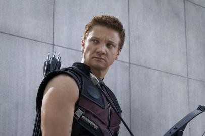 jeremy renner , os vingadores, gavião arqueiro<!-- NICAID(8166391) -->