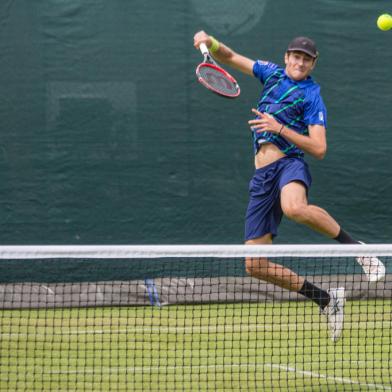 Tenista Marcelo Demoliner, em Wimbledon, 2016<!-- NICAID(14840208) -->