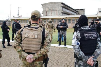 RS transfere mais sete líderes de facções para penitenciárias federais. FOTO: Grégori Berto / SSP / Divulgação<!-- NICAID(14845931) -->