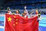 Nadadoras chinesas levam ouro e batem recorde mundial no revezamento 4x200m livre