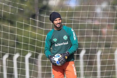 Goleiro Marcelo Carné, do Juventude.<!-- NICAID(14843452) -->