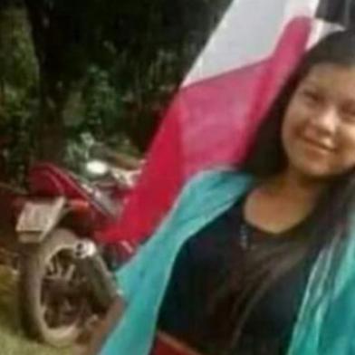 Jovem caingangue Daiane Griá Sales, 14 anos, assassinada em Redentora, município da regiao noroeste do RS.Ela vivia na Reserva da Guarita, a maior do Rio Grande do Sul.<!-- NICAID(14857239) -->