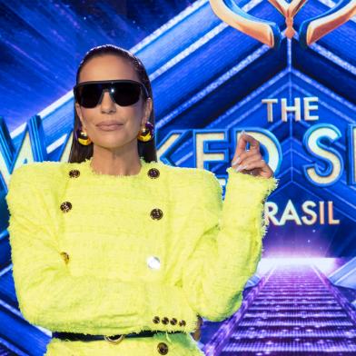 The Masked Singer Brasil , Ivete Sangalo , rodrigo lombardi, taís araújo, eduardo sterblitch, simone<!-- NICAID(14857365) -->