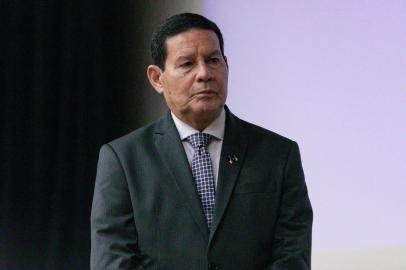 (Brasilia-DF, 09/11/2020) Presidente da República em Exercício, Hamilton Mourão, durante Palestra para o curso de Política, Estratégia e Alta Administração do Exército (CPEAX).Foto: Romério Cunha/VPRIndexador: ROMERIO CUNHA<!-- NICAID(14641900) -->