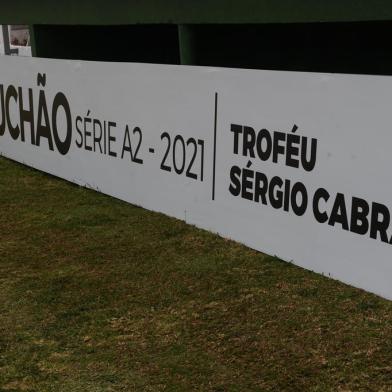 VERANÓPOLIS, RS, BRASIL (06/08/2021)preparação do Veranópolis para a Divisão de Acesso no Estádio Municipal Antônio David Farina. (Antonio Valiente/Agência RBS)<!-- NICAID(14856337) -->