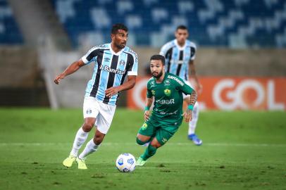 Gremio x CuiabaFUTEBOL/CAMPEONATO BRASILEIRO 2021 /GREMIO X CUIABA - ESPORTES - Lance da partida entre Gremio e CuiabÃ¡ disputada na noite desta quarta-feita na Arena Pantanal, em CuiabÃ¡, em partida valida pela Campeonato Brasileiro 2021. FOTO: LUCAS UEBEL/GREMIO FBPAEditoria: SPOLocal: CuiabaIndexador: Lucas UebelSecao: futebolFonte: Gremio.netFotógrafo: Gremio x Cuiaba<!-- NICAID(14866024) -->