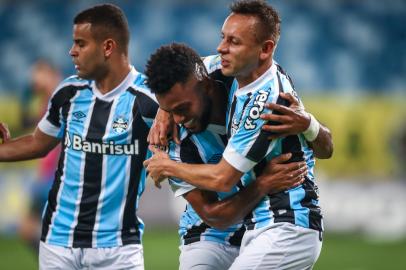 Gremio x CuiabaFUTEBOL/CAMPEONATO BRASILEIRO 2021 /GREMIO X CUIABA - ESPORTES - Lance da partida entre Gremio e CuiabÃ¡ disputada na noite desta quarta-feita na Arena Pantanal, em CuiabÃ¡, em partida valida pela Campeonato Brasileiro 2021. FOTO: LUCAS UEBEL/GREMIO FBPAEditoria: SPOLocal: CuiabaIndexador: Lucas UebelSecao: futebolFonte: Gremio.netFotógrafo: Gremio x Cuiaba<!-- NICAID(14866026) -->