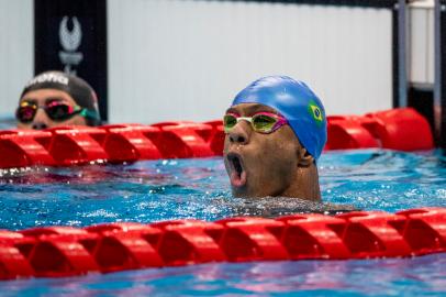 Gabriel Araújo, Paralimpíadas, Paralympic Games, natação, tóquio 2020. Primeiro medalhista brasileiro nos Jogos Paralímpicos de Tóquio.Indexador: ALE CABRAL/CPB<!-- NICAID(14871399) -->