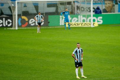 Partida do Grêmio vs Flamengo na Arena do Grêmio pela Copa do Brasil.Foto: Marco Favero/Agência RBSIndexador: Felix Zucco<!-- NICAID(14872459) -->