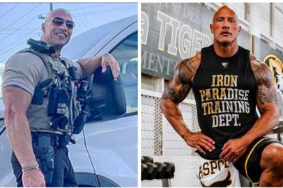 Policial viraliza nas redes por semelhança absurda com o astro The Rock<!-- NICAID(14874329) -->