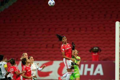 30/08/2021 - PORTO ALEGRE, RS - Estádio Beira-Rio. Campeonato brasileiro de futebol feminino A1: Inter x Palmeiras. FOTO: Marco Favero / Agência RBSIndexador: Andre Avila<!-- NICAID(14876760) -->