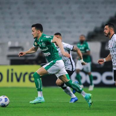 Corinthians e Juventude se enfrentam na Neo Química Arena, em São Paulo, pela 19ª rodada do Brasileirão 2021.<!-- NICAID(14883627) -->