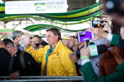 Jair Bolsonaro visita a expointer em esteio<!-- NICAID(14887237) -->