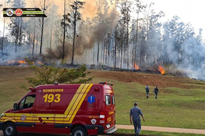 Corpo de Bombeiros PME / Divulgação / Twitter