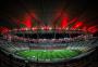 Como foi o protocolo de entrada no Maracanã no primeiro jogo com público na Copa do Brasil