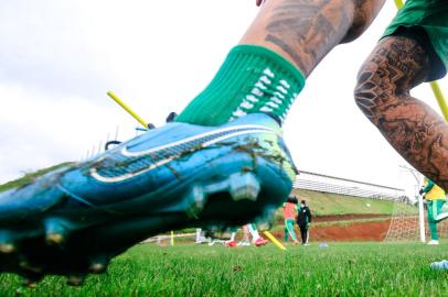 Treino do Juventude no CT. Na foto, Juan Quintero.<!-- NICAID(14896270) -->