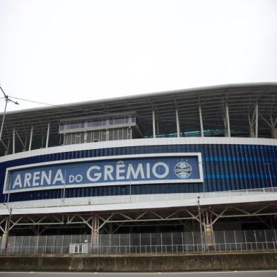 PORTO ALEGRE, RS, BRASIL - Entorno do Estádio da Arena em final de semana de volta parcial da torcida para o partida entre Grêmio X Sport. Jogo válido pela série A, 2021. Foto:  Jefferson Botega  / Agencia RBS<!-- NICAID(14903636) -->