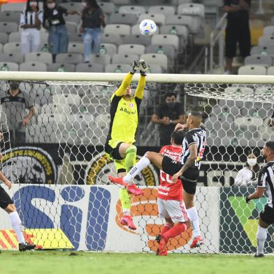 Inter e Atlético-MG se enfrentaram, em 02/10/2021, pelo Brasileirão. Partida foi realizada no Mineirão. Na foto, Yuri Alberto<!-- NICAID(14904771) -->