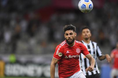 Inter e Atlético-MG se enfrentaram, em 02/10/2021, pelo Brasileirão. Partida foi realizada no Mineirão. Na foto, Yuri Alberto<!-- NICAID(14904789) -->