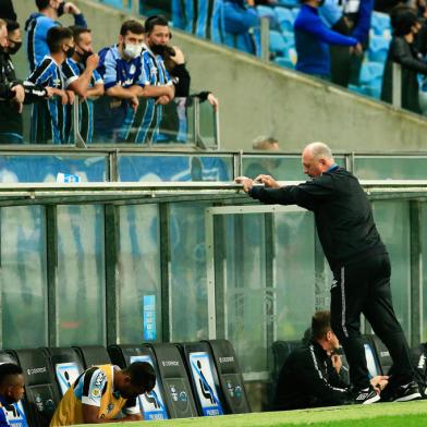 PORTO ALEGRE, RS, BRASIL - 06.10.2021 - O Grêmio recebe o Cuiabá na Arena, em jogo válido pela 24ª rodada do Brasileirão. (Foto: Marco Favero/Agencia RBS)Indexador: Andre Avila<!-- NICAID(14908551) -->