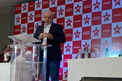 Coletiva de imprensa do ex-presidente Luiz Inácio Lula da Silva (PT) em Brasília<!-- NICAID(14910221) -->