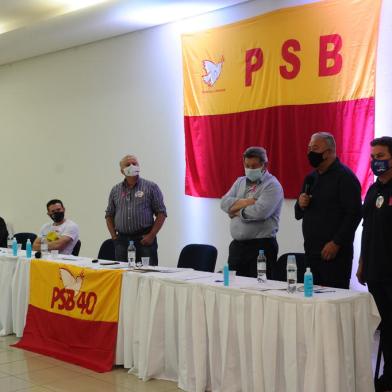 CAXIAS DO SUL, RS, BRASIL (02/10/2021)Congresso Municipal do PSB escolhe nova direção com a presença de Beto Albuquerque. (Antonio Valiente/Agência RBS)<!-- NICAID(14904644) -->