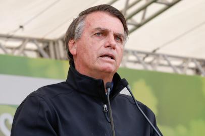 13/10/2021 Cerimônia de Entrega de Títulos de Propriedade Rural(Miracatu - SP, 13/10/2021) Presidente da República, Jair Bolsonaro durante entrega de Títulos de Propriedade Rural.Foto: Alan Santos/PR<!-- NICAID(14914052) -->