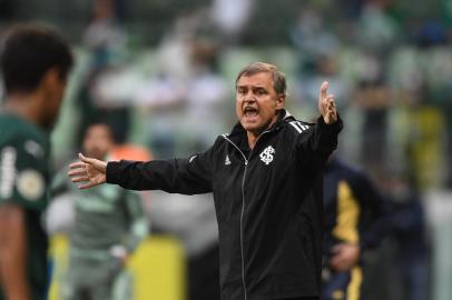 Técnico Diego Aguirre, na partida entre Palmeiras x Inter<!-- NICAID(14917538) -->