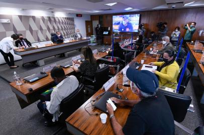 CPI da Covid realiza audiência pública destinada a ouvir o depoimento de vítimas diretas e indiretas atingidas pela Covid-19. Conforme proposto em requerimento, os convidados representam as cinco regiões do país.Foto: Edilson Rodrigues/AgÃªncia Senado<!-- NICAID(14918242) -->