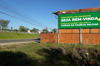 SANTA MARIA, 03/07/2021, Outdoors defendem a cidade para sediar a nova Escola de Sargentos do Exército (ESA)<!-- NICAID(14824993) -->