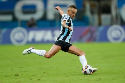 PORTO ALEGRE, RS, BRASIL - 06.05.2021 - O Grêmio recebe o Aragua-VEN pela fase de grupos da Copa Sul-Americana. RafinhaIndexador: Marcelo Oliveira<!-- NICAID(14776690) -->