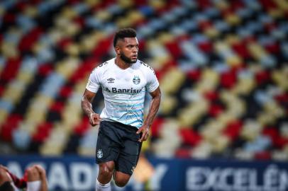 Gremio x FlamengoFUTEBOL/CAMPEONATO BRASILEIRO 2021 /GREMIO X FLAMENGO - ESPORTES - Lance da partida entre Gremio e Flamengo disputada na noite deste domingo no Estadio do Maracana, no Rio de Janeiro, em partida valida pela Campeonato Brasileiro 2021. Borja. FOTO: LUCAS UEBEL/GREMIO FBPAEditoria: SPOLocal: Rio de JaneiroIndexador: Lucas UebelSecao: futebolFonte: Gremio.netFotógrafo: Gremio x Flamengo<!-- NICAID(14893720) -->