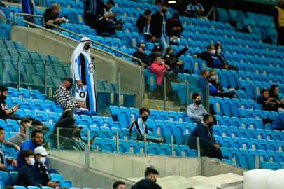 PORTO ALEGRE, RS, BRASIL - 06.10.2021 - O Grêmio recebe o Cuiabá na Arena, em jogo válido pela 24ª rodada do Brasileirão. (Foto: Marco Favero/Agencia RBS)Indexador: Andre Avila<!-- NICAID(14908421) -->