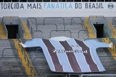 BRASIL, RS, PORTO ALEGRE. Grêmio recebe o Ceará, na Arena, na final do Campeonato Brasileiros de aspirantes. (Foto: Mateus Bruxel/Agência RBS)<!-- NICAID(14926184) -->