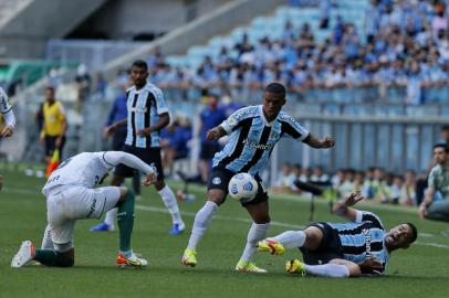 PORTO ALEGRE, RS, BRASIL - 31/10/2021 - O Grêmio recebe o Palmeiras na Arena pela 29ª rodada do Campeonato Brasileiro. (Foto: Lauro Alves/Agencia RBS)<!-- NICAID(14929338) -->