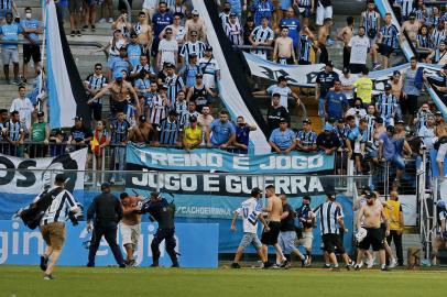 PORTO ALEGRE, RS, BRASIL - 31/10/2021 - O Grêmio recebe o Palmeiras na Arena pela 29ª rodada do Campeonato Brasileiro. (Foto: Lauro Alves/Agencia RBS)<!-- NICAID(14929467) -->