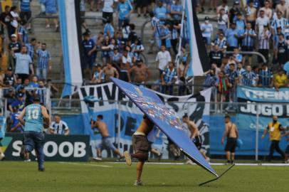 PORTO ALEGRE, RS, BRASIL - 31/10/2021 - O Grêmio recebe o Palmeiras na Arena pela 29ª rodada do Campeonato Brasileiro. (Foto: Lauro Alves/Agencia RBS)<!-- NICAID(14929469) -->