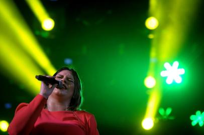 CAXIAS DO SUL, RS, BRASIL, 01/12/2019Mais Nova Festival, realizado nos pavilhões da festa da uva, trouxe Artistas principais: Marília Mendonça em seu último show antes da gravidez e Wesley Safadão.Nas fotos: Show da Marília Mendonça(Lucas Amorelli/Agência RBS)<!-- NICAID(14343535) -->