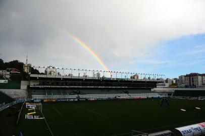 CAXIAS DO SUL, RS, BRASIL, 30/10/2021. Juventude x Bahia, jogo válido pela 29ª rodada da série A do Campeonato Brasileiro e realizado no estádio Alfredo Jaconi. (Porthus Junior/Agência RBS)<!-- NICAID(14929128) -->