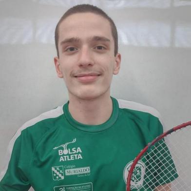 o atleta arthur zaneti, do recreio da juventude/murialdo, foi convocado para a seleção brasileira de badminton<!-- NICAID(14936607) -->