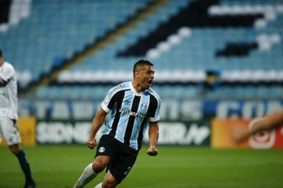 PORTO ALEGRE, RS: ARENA DO GRÊMIO - Campeonato Brasileiro, SÉRIE A. GRÊMIO X FLUMINENSE. FOTO: Félix Zucco / Agência RBS<!-- NICAID(14936874) -->