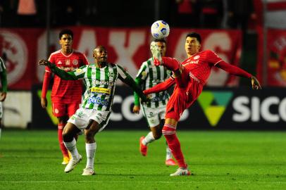 CAXIAS DO SUL, RS, BRASIL, 10/11/2021. Juventude x Inter, jogo válido pela 31ª rodada da série A do Campeonato Brasileiro e realizado no estádio Alfredo Jaconi. (Porthus Junior/Agência RBS)<!-- NICAID(14938001) -->