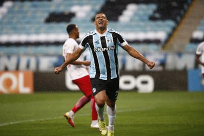 PORTO ALEGRE, RS, BRASIL - 16/11/2021 - O Grêmio recebe o Bragantino na Arena, em jogo válido pela 33ª rodada do Brasileirão. (Foto: André Ávila/Agencia RBS)<!-- NICAID(14942530) -->