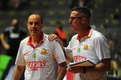 CAXIAS DO SUL, RS, BRASIL, 29/10/2021. Caxias do Sul Basquete x Flamengo, jogo válido pela segunda rodada do NBB 2021/2022 e realizado no Ginásio do SESI. (Porthus Junior/Agência RBS)<!-- NICAID(14928906) -->