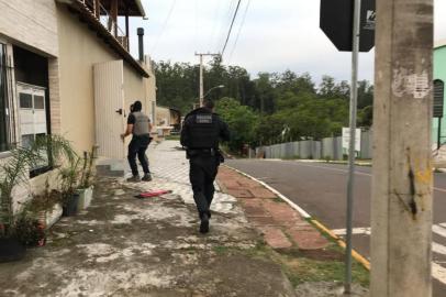 19/11/2021 - RIO GRANDE DO SUL, BRASIL -  (Operação policial combate roubos a bancos na Região Metropolitana e Vale do Sinos - Alvos são suspeitos de participar de ao menos três assaltos em agências em 2021). FOTO: Polícia Civil / Divulgação<!-- NICAID(14945213) -->