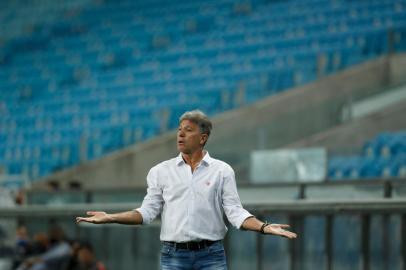 PORTO ALEGRE, RS, BRASIL - 23.11.2021 - O Grêmio recebe o Flamengo, na Arena, em jogo atrasado da segunda rodada do Campeonato Brasileiro. (Foto: Jefferson Botega/Agencia RBS)Indexador: Jeff Botega<!-- NICAID(14949176) -->