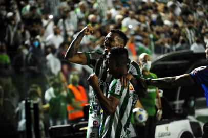 CAXIAS DO SUL, RS, BRASIL, 30/11/2021. Juventude x Bragantino, jogo válido pela 36ª rodada da série A do Campeonato Brasileiro e realizado no estádio Alfredo Jaconi. (Porthus Junior/Agência RBS)<!-- NICAID(14955322) -->