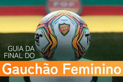 Arte do Gauchão Feminino para o guia. <!-- NICAID(14956302) -->