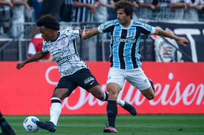 São Paulo, BRASIL,  05/12/2021-Corinthians x Grêmio: jogo válido pela 37ª rodada do brasileirão. Foto:  Jefferson Botega / Agencia RBSIndexador: Jeff Botega<!-- NICAID(14959767) -->