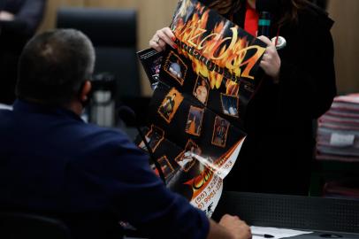 PORTO ALEGRE, RS, BRASIL - 06.12.2021 - Sexto dia de julgamento da Kiss no Foro Central de Porto Alegre. (Foto: Anselmo Cunha/Agencia RBS)<!-- NICAID(14961017) -->